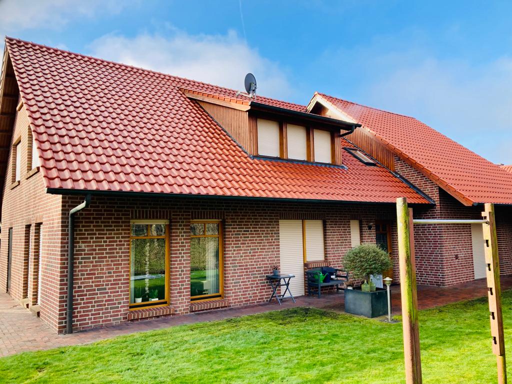 Dach nach der Wartung